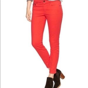 gap 1969 red jean legging• sz 29/8